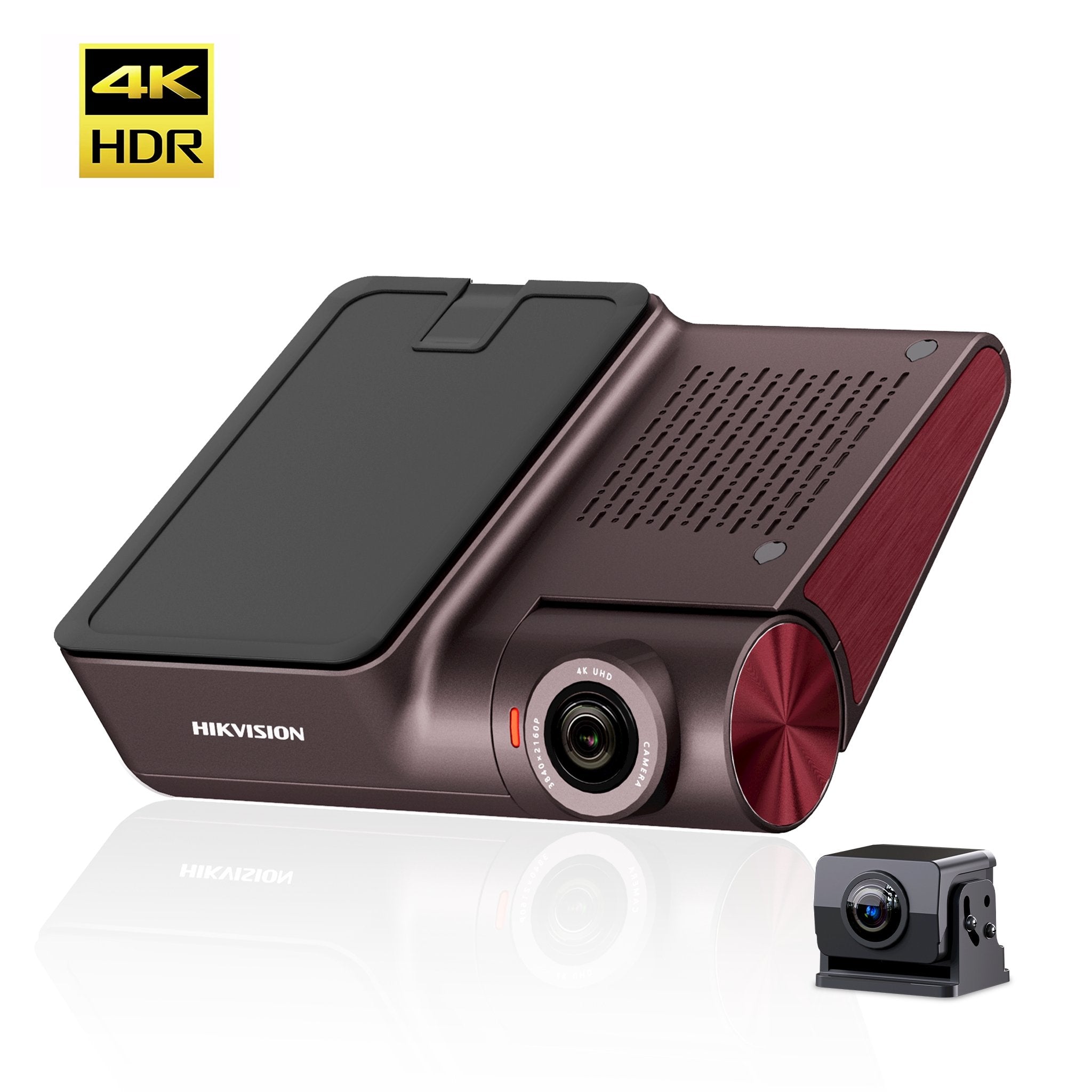 Dash Cam Front and Rear 4K Built-in 5GHz WiFi, Dual Dash Cam Front 4K/2K